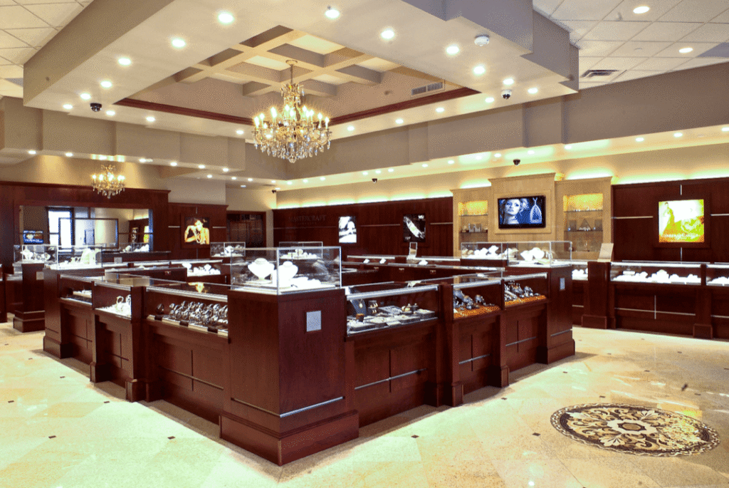 mücevher mağaza tasarımı fotoğrafları