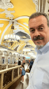 Moskova metrosu. Ekrem Sağel